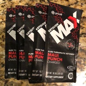 Pruvit Keto Max Maui Punch Charged Trial 5 packs